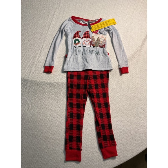 Little Gnome Matching Family Christmas Pajamas Set Toddler 2T Holiday - Picture 1 of 6